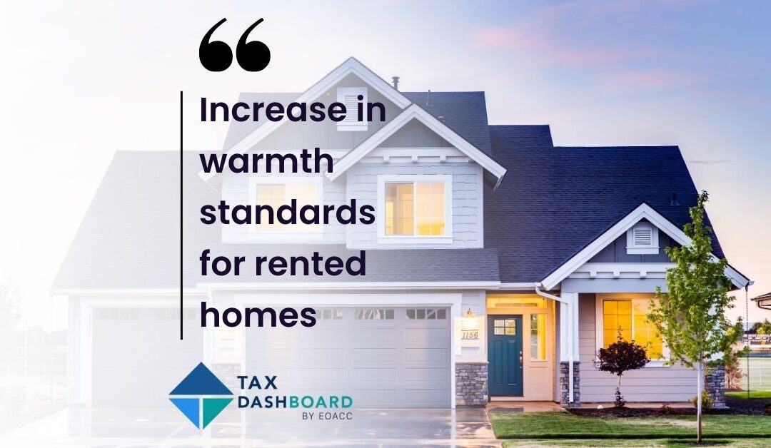 Increase in warmth standards for rented homes