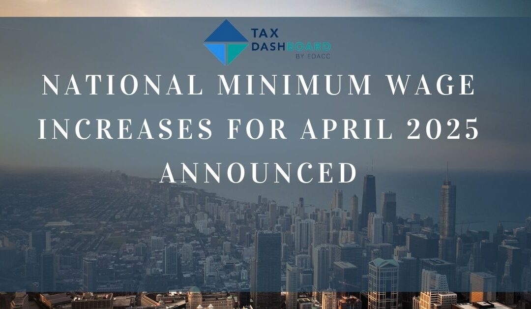 National Minimum Wage increases for April 2025 announced