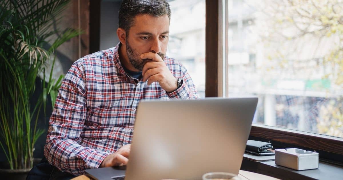Taxpayer reviewing Making Tax Digital registration details online